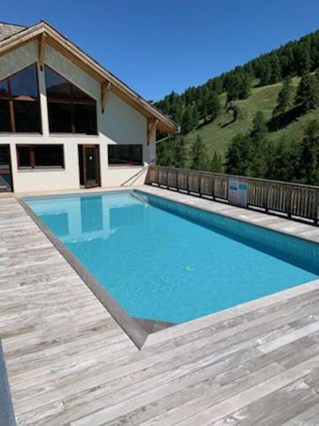 Апартаменти Appt Le Hameau Des Rennes 4 Etoiles Pieds Des Pistes Piscine Interieure Exterieure Вар Екстер'єр фото