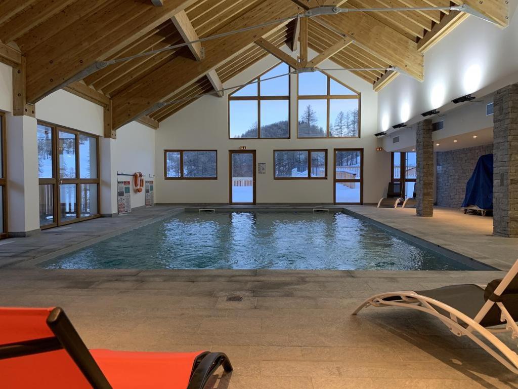 Апартаменти Appt Le Hameau Des Rennes 4 Etoiles Pieds Des Pistes Piscine Interieure Exterieure Вар Екстер'єр фото
