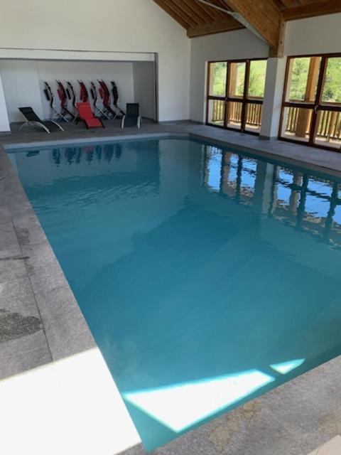 Апартаменти Appt Le Hameau Des Rennes 4 Etoiles Pieds Des Pistes Piscine Interieure Exterieure Вар Екстер'єр фото