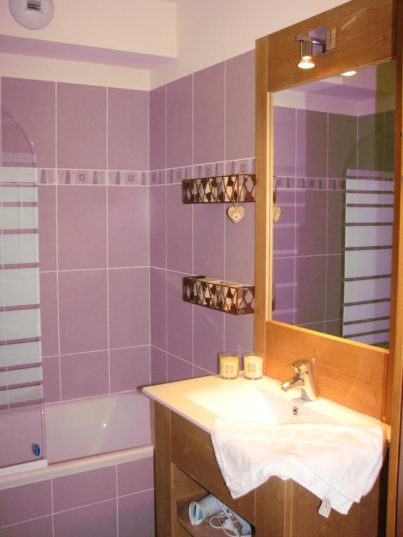Апартаменти Appt Le Hameau Des Rennes 4 Etoiles Pieds Des Pistes Piscine Interieure Exterieure Вар Екстер'єр фото